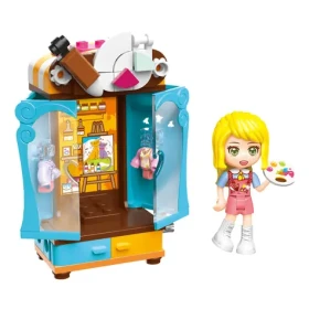 QMAN UNA Series 34011-4 Šatníková skriňa maliarky