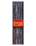 Apple Watch Nike Sport Loop 40mm Blue/Red / remienok pre Apple Watch / 130-190 mm (MC1J4ZM/A)