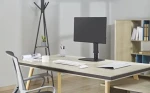 Equip stolný držiak monitora čierna / Stolný držiak pre monitor / 17 "-32" / nosnosť 8 kg / VESA 100x100 mm (650126)