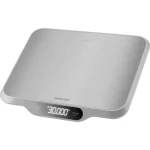 Sencor SKS 7300 strieborná / digitálna kuchynská váha / max. 30 kg / funkcia TARE / nerez povrch (8590669309832)