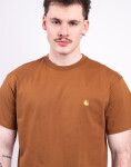 Carhartt WIP S/S Chase T-Shirt Hamilton Brown/Gold S