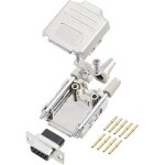 Encitech DPPK09-M-DBCS-K 6355-0052-11 sada D-SUB zásuvková lišta 180 ° Pólov: 9 krimpované 1 ks; 6355-0052-11