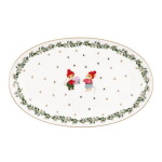 GREEN GATE Servírovací tanier Joanni White 24 cm