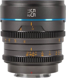 Sirui Sirui Cine Lens Nightwalker S35 55mm T1.2 E-Mount Metal Grey