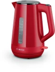 BOSCH MyMoment červená / Rýchlovarná kanvica / 2400 W / 1.7 l (TWK1M124)