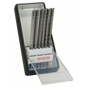 Bosch Accessories 2607010573 6-piece Robust Line jigsaw blade set Metal Profile T-shank T 318 AF; T 318 BF; T 345 XF P 2 ks; 2607010573