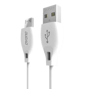 Dudao Dátový kábel / micro USB 2.4 A / 2m / biela (55624)