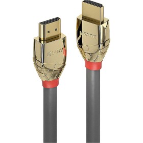 LINDY prepojovací kábel Zástrčka HDMI-A, Zástrčka HDMI-A 3.00 m sivá 37603 8K UHD HDMI kábel; 37603