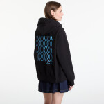 Mikina Calvin Klein LS Prm Tery Script FZ Hoodie Black XL