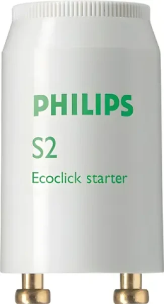 Philips S2 biela / Štartér pre žiarivky / 4-22W / 220-240V / 2 piny / 10 ks (928390720285)