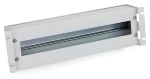 Triton 3U čierna / Isticová lišta s krytom / 19" / RAL 9005 (RAB-JL-X02-A1)