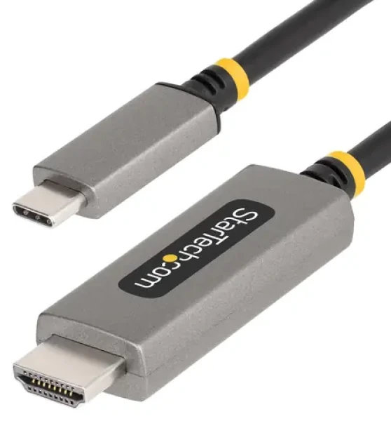 StarTech kábel USB-C na HDMI sivá / 8K 144Hz / HDR10 / 2m (135B-USBC-HDMI212M)