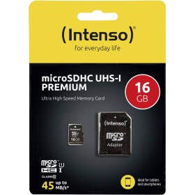 Intenso microSDHC 16GB UHS-I U1 3423470