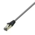 LogiLink Patch kábel Cat8.1 S/FTP sivá, 15 m / Patch kábel / RJ-45 / 40GBase-T / LSZH (CQ8102S)