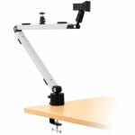 Streamplify Mount Arm biela / Rameno so svorkou na stôl / nosnosť 2.5 kg / dĺžka až 75 cm (SPOM-MA1MCL1.21)