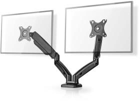 Nedis Nedis Dual Gas Spring Desk Stand for Two Monitors, with Gas Spring