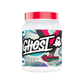 Clear Whey - Ghost (vodný melón jahoda, 640 g) (122284-2-640g-watermelonstrawberry)