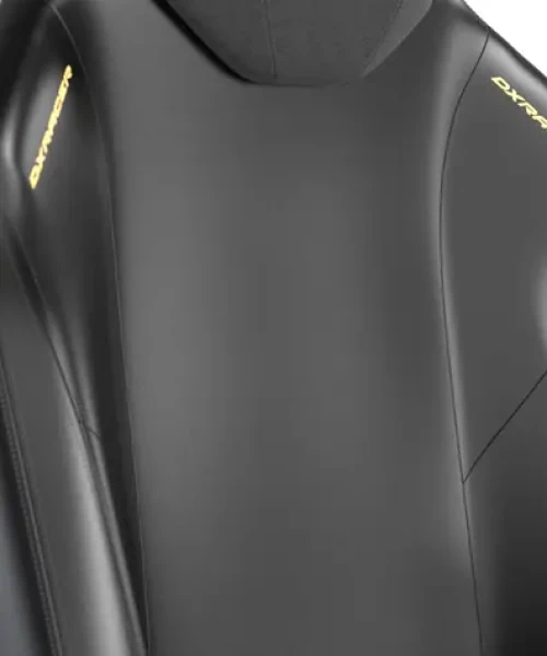 DXRacer MARTIAN XL Herná stolička čierna / 155-190 cm / EPU koža / do 130 kg / elektrické ovládanie