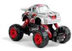 Mamido Elektrické autíčko Monster Truck s tlmičmi, jazdí v mierke 1:36