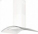 Silverline SILVERLINE Melin Ada SL 4142-60 HV - Kåpa - fritt hängande - bredd: 60 cm - djup: 60 cm - utsug och återcirkulering (med extra återcirkuleringssats) - vit