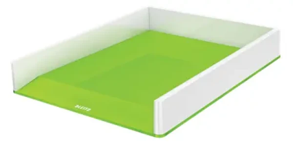 Leitz WOW Odkladač dvojfarebný bielo-zelená (53611054)