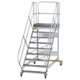 MUNK Günzburger Steigtechnik 600809 hliník, pozinkovaná ocel schodíky; 600809