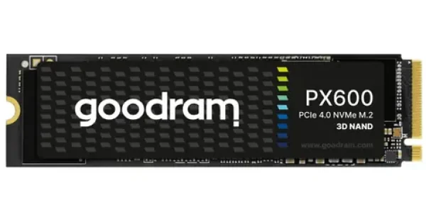 Goodram PX600 2TB / M.2 2280 NVMe / PCIe 4.0 / 3D NAND / R: 5000MBs / W: 4200MBs (SSDPR-PX600-2K0-80)