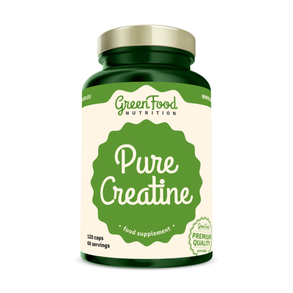 GreenFood Nutrition Pure Creatine 120cps