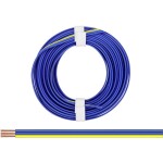 Donau Elektronik 318-223 opletenie / lanko 3 x 0.14 mm² + 3 x 0.14 mm² modrá, žltá 5 m; 318-223