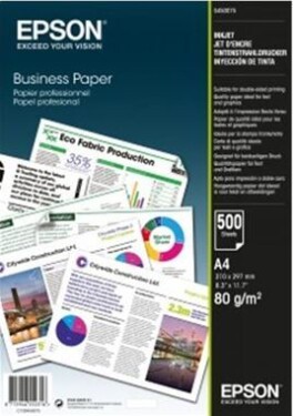 Epson Business paper / A4 / 80g/m2 / 1x 500 listov (C13S450075)