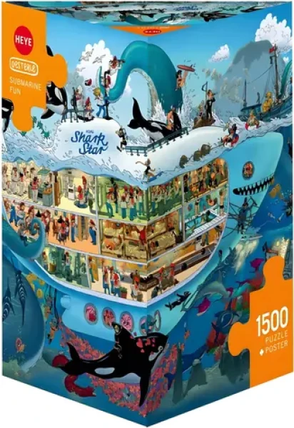 HEYE Puzzle Zábava v ponorke