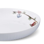 KÄHLER Porcelánová miska Hammershøi Christmas Ø 21 cm
