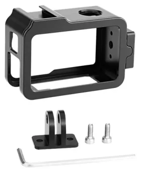 Puluz PU928B / Puzdro / Kovové / DJI OSMO Action 4, 3 / Studená pätka, 1/4" skrutka (PU928B)