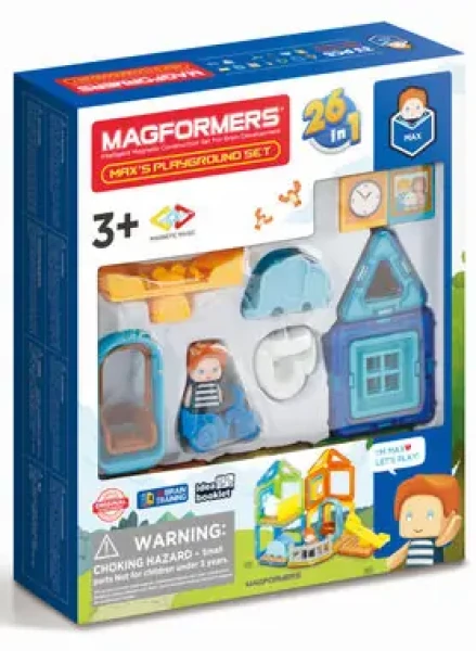 MAGFORMERS MINI Maxíkovo ihrisko 33 dielikov