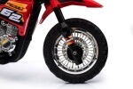 Mamido Detská elektrická motorka Cross Force červená