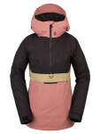 Volcom Ashfield Earth Pink zimná dámska bunda - M