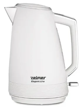 Zelmer ZCK7956E Elegant Line biela / Rýchlovarná kanvica / 2200 W / 1,7 l / nerezová (ZCK7956E)