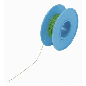 TRU COMPONENTS 1566855 navíjací drôt, Wire Wrap, 1 x 0.13 mm², zelená, 15 m; 1566855