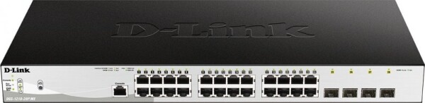 D-Link D-Link DGS-1210-28P/ME/E 24-Port 10/100/1000BASE-T PoE + 4-Port 1 Gbps SFP Metro Ethernet