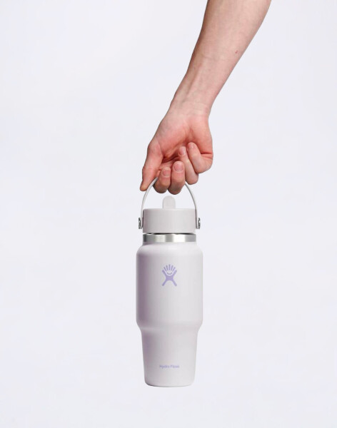 Hydro Flask Wide Mouth Travel Bottle with Flex Straw Cap (710 ml) Cloud Pink