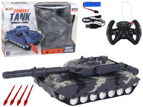 Mamido Tank na diaľkové ovládanie R/C Combat moro