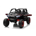 Mamido Mamido Elektrické autíčko Buggy UTV KCK 4x4 čierne 24V | 800W | 50 kg | EVA | LED | 2,4 Ghz | ECO koža