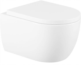 MEXEN/S - Carmen Závesná WC misa vrátane sedátka, duroplast, biela 30880200
