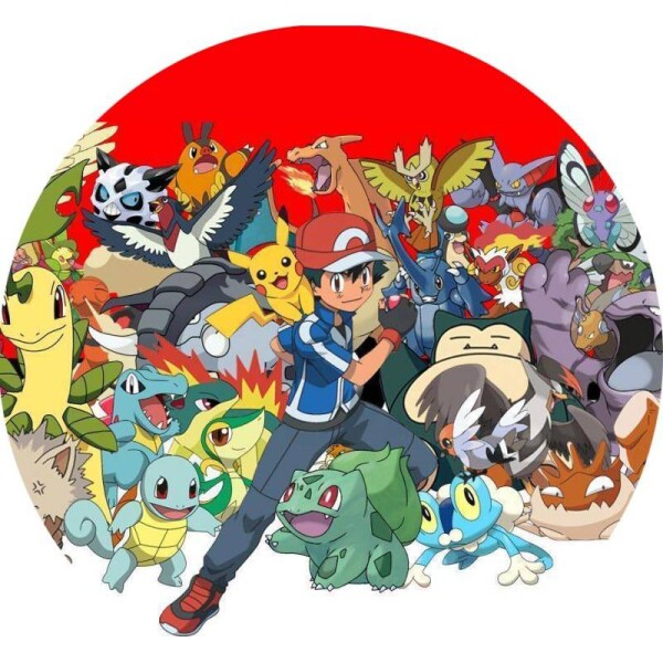 Jedlý papier Pokémon 19,5 cm - Pictu Hap - Pictu Hap