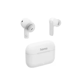 HAMA Passion Clear II biela / Bluetooth slúchadlá / štuple / ANC / ENC / aplikácie (221772)