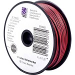 TRU COMPONENTS 1565203 opletenie / lanko 2 x 0.14 mm² čierna, červená 50 m; 1565203