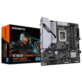 GIGABYTE B760M GAMING PLUS WIFI / B760M / LGA 1700 / 4x DDR4 / PCIEx16 / GLAN / mATX (B760M G P WIFI DDR4)