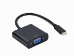 Gembird adaptér USB Typ-C (M) na VGA (F) (A-CM-VGAF-01)