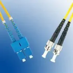 MicroConnect Optical Fibre Cable ST/SC Singlemode duplex OS2 2m žltá (FIB121002)