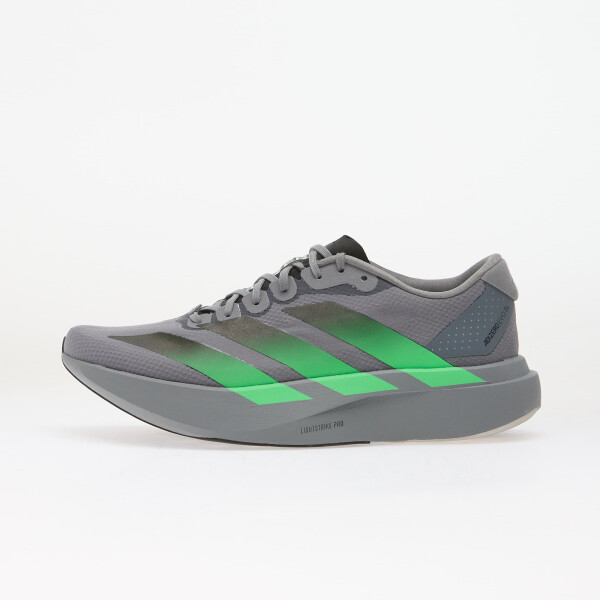 Tenisky adidas Adizero Evo SL Grey/ Screaming Green/ Carbon EUR 42